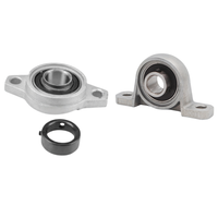 Unité de roulement à bride en alliage de zinc UFL005 UFL006 UFL007, boîtier ovale à 2 boulons, précision P6, durable, faible bruit, pour usage industriel