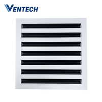 Diffuseur linéaire réglable à 7 fentes en aluminium pour conduits d'air conditionné Ventech HVAC