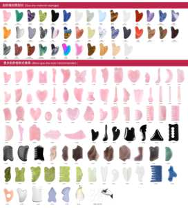 2025 nuovo arrivo all'ingrosso di cristallo viola corpo Guasha strumento per la cura della pelle naturale ametista <span class=keywords><strong>viso</strong></span> Gua Sha massaggiatore - Product Image 6