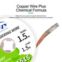 Kabel Penarik Timah Solder HZY BGA Reballing Desoldering Wick Solder Remover Braid Flux Welding Tin Sucker untuk Perbaikan IC Chip Motherboard Pad