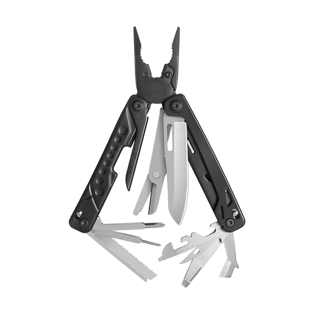 18 in 1 Full Locking Multitool Needle Nose Pliers Pocket Knife Keychain Bottle Opener Multitool