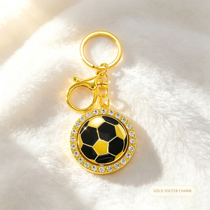 Vintage Metal Tennis Racket Baseball Keychain Braided Cotton Rope Spring <b>Ring</b> Sports Style <b>Bag</b> Hanging Charm <b>Key</b> Ornament - Product Image 3