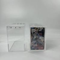 Vente en gros JH Boîte d'appoint en acrylique et boîte TCG CGC Boîte d'appoint en anglais
