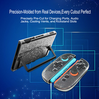 Funda Protectora Transparente Brillante de PC+TPU para Consola Switch 2, Accesorios de Juego para Switch 2