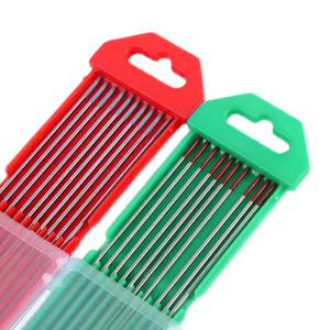 Cabezal rojo WC20 <span class=keywords><strong>Electrodo</strong></span> de soldadura Tig de tungsteno Cabeza gris <span class=keywords><strong>Electrodo</strong></span> de tungsteno WT20 Varilla de tungsteno de 2,4mm - Product Image 1