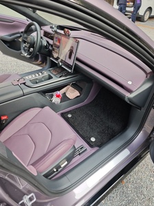 Tapis de sol de voiture en TPE toutes saisons Nissan Patrol 2012-2023, 3 pièces, épaisseur 10 mm, motif bicolore, personnalisable - Product Image 6