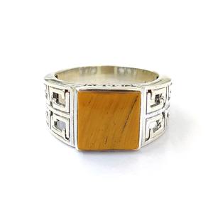 Anillo de Ojo de Tigre, Plata de Ley 925, Anillo de Piedra Preciosa Ajustable, Ojo de Tigre, Colección Hecha a Mano, Anillos Finos, Joyería de Plata, Precio al por Mayor - Product Image 1