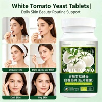 Comprimés de levure de glutathion de tomate blanche naturelle adulte blanchissant la peau éclaircissant et antioxydant soutien