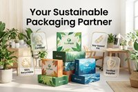 Boîte d'emballage cosmétique en carton pliable avec doublure en éponge, matériaux recyclés, impression personnalisée UV, pour gloss à lèvres