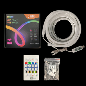 Thông minh app điều khiển rgbic <span class=keywords><strong>Led</strong></span> Neon dải ánh sáng 5V <span class=keywords><strong>USB</strong></span> IP65 không thấm nước đầy đủ Kit cho phòng chơi game & Neon dấu hiệu - Product Image 6