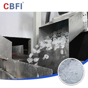 3 ensembles de machines à glace tubulaire à grande échelle de 30 tonnes avec moteur et pompe pour le refroidissement des produits de la mer dans les ports de pêche - Product Image 3