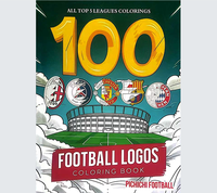 100 Logos Football Coloring Book