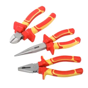 Professional Chrome Vanadium 8 Inch Industry Line Combination Plier Heavy Duty Plier