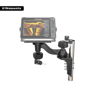 Support de bras oscillant vertical de 6 pouces avec plaque de fixation rectangulaire pour détecteurs de poissons et traceurs VIN-TYQ-HB-02-Lock - Product Image 3