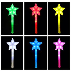 Grande bâton lumineuse LED en forme d'étoile à cinq branches, idéale pour Noël, anniversaires, Halloween, Thanksgiving, remises de diplômes, Pâques et autres événements festifs - Product Image 2