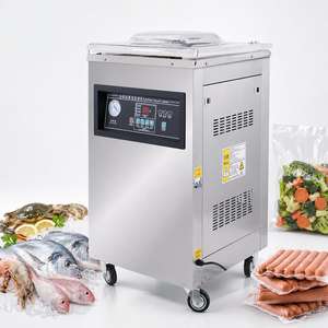 Machine d'emballage sous vide à chambre simple ou double, grande taille, à purge de gaz, pour aliments (viande, riz, poisson) et snacks, à prix bas - Product Image 1