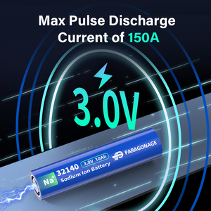 Paragonage pin có thể sạc lại 3.0V 10AH sodium ion di động 32140 sodium ion pin di động 15C natrium ion di động - Product Image 5