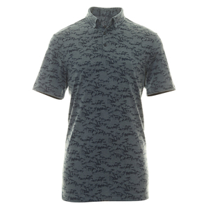 Diseño personalizado de alta calidad 2 botones de poliéster para hombre Dry-Fit Piqué tela 180gsm estiramiento Polo Golf camisas - Product Image 6