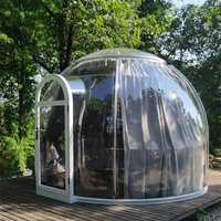 Tente bulle transparente d'extérieur Full House, igloo transparent, meilleur dôme géodésique