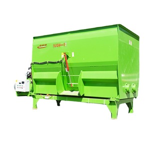 Mezcladora de Alimentos TMR de 12 Toneladas por Hora con Motor Eléctrico y Construcción de Placas de Acero para Procesamiento de Granos - Product Image 5