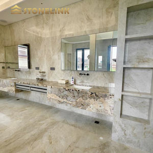 Lastre in quarzite naturale di alta qualità Taj Mahal per cucina isola controsoffitto - Product Image 6