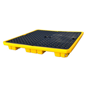 Trọng lượng nặng tùy chỉnh 4 trống HDPE dầu hóa chất tràn kiểm soát Pallet - Product Image 4