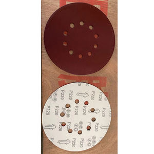 Yüksek kalite 4 "4.5" 5 "6" 7 "9" inç dokunmamış zımpara disk ahşap parlatma için cırt cırt zımpara disk - Product Image 6