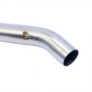 Tuyau d'échappement intermédiaire en acier inoxydable de 15 mm pour moto Benelli Huanglong 300 600 - Product Image 3