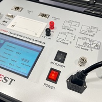 Transformador de potencia automático Capacitancia Tangente Delta Disipación Factor Puente 12 kV factor de potencia Tan Delta tester