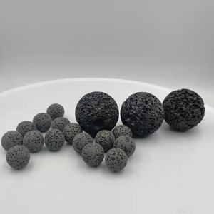 Bola Batu Vulkanik Alami 2,5cm, Batu Lava untuk Minyak Esensial, BBQ, dan Aromaterapi - Product Image 5