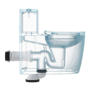 OEM ODM Toilette monobloc Amérique au sol Commode en porcelaine WC Bol Inodoro en céramique - Product Image 6