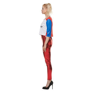 Costume da Clown <span class=keywords><strong>Quinn</strong></span> per Donna Adulta, Travestimento per Halloween e Carnevale, Vendita Calda - Product Image 5