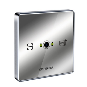 Lecteur de codes QR intelligent étanche RS232 RS485 RFID NFC Wiegand pour système de contrôle d'accès extérieur - Product Image 1