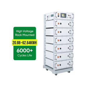 Stackable 51.2V 100Ah Battery for 15kWh 20kwh 60kWh Household PV Energy Storage Power Supply HRH-20k Rack-Mounted Battery - Product Image 3