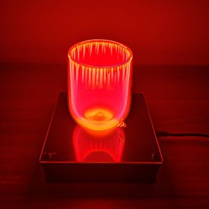 Cool Induction Plasma Inert Gas Cup, Xenon Cup, Neon Cup, <b>Wireless</b> <b>Lighting</b> Tesla Coil X36 - Product Image 1