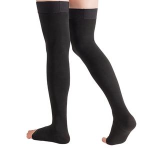 Fournisseur chinois en gros <span class=keywords><strong>de</strong></span> <span class=keywords><strong>bas</strong></span> <span class=keywords><strong>de</strong></span> <span class=keywords><strong>contention</strong></span> gradués anti-varices pour infirmières, avec hauteur cuisse - Product Image 5