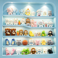Jouets en peluche doux pour machines à griffes d'arcade, modèles variés, animaux mignons en peluche pour enfants