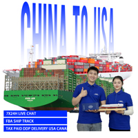 Transitaire maritime DDP pour importateurs récurrents de marchandises commerciales Chine vers États-Unis, Canada, Royaume-Uni, Allemagne, Australie, fret maritime, taxes payées, livraison porte-à-porte