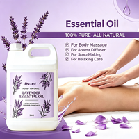 Huile Essentielle de Lavande Multi-Usages 100% Pure Distillée à la Vapeur pour Massage, Soins de la Peau, Cheveux, Savon, Aromathérapie, Diffuseur, DIY Beauté, Vente en Gros