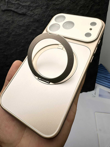 New Glass điện thoại trường hợp chuyển đổi bí mật 13/14/15/16 đến 17 Pro Max phủ sương giá 360 đứng từ tính không dây sạc cho fundas iPhone - Product Image 4