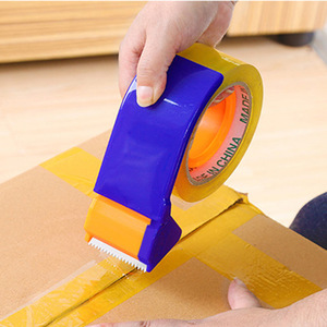 Tape Dispenser Plastic Tape Holder With Steel Cutter For Packing Express Delivery 1 Roller - Product Image 2