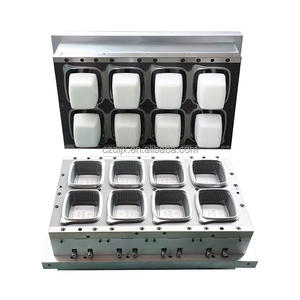 高速自動インテリジェント<span class=keywords><strong>3</strong></span>ステーション真空成形熱成形機テイクアウト用ランチフードボックストレイ容器価格 - Product Image 2