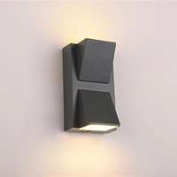 Applique murale LED extérieure étanche IP65 en aluminium AC110V 220V pour balcon, jardin, porche, luminaire décoratif pour la maison