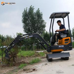 จัดส่งฟรี รถขุดขนาดเล็ก 1 ตัน สำหรับเครื่องยนต์ EPA EURO 5 มอเตอร์ปั๊มเกียร์ ใช้ในฟาร์ม กำลังขุดสูง - Product Image 6