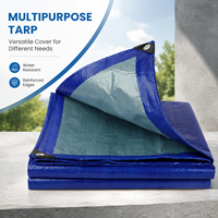 Bâche en PE imperméable personnalisée, bâche durable pour les couvertures d'équipement et les solutions de stockage en extérieur