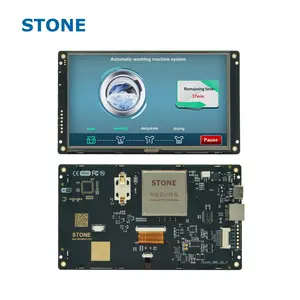 7 Tft 7 Inch 4 Wire Resistive Touch Screen Panel With CPU TFT Drive Board