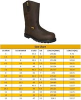 Botas de Trabajo con Puntera de Acero y Cuero Genuino para Construcción e Industria, Equipo de Protección Personal