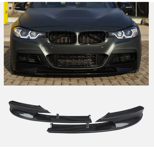 Alerón Delantero de Diseño Fangli para <span class=keywords><strong>BMW</strong></span> Serie 3 F30 328i <span class=keywords><strong>335i</strong></span> M Sport Negro 2012-2018 Estilo Carbono - Product Image 2