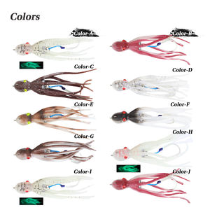 Tolure 60G 110G 150G 200G 250G 300G UV Appât Souple Lumineux Meilleur Pesca Natation Calmar Pêche Pieuvre Leurres - Product Image 6