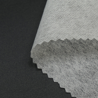 Tissu d'entoilage non tissé de fusion de polyester de nylon d'entoilage de liaison thermique Offre Spéciale pour le manteau